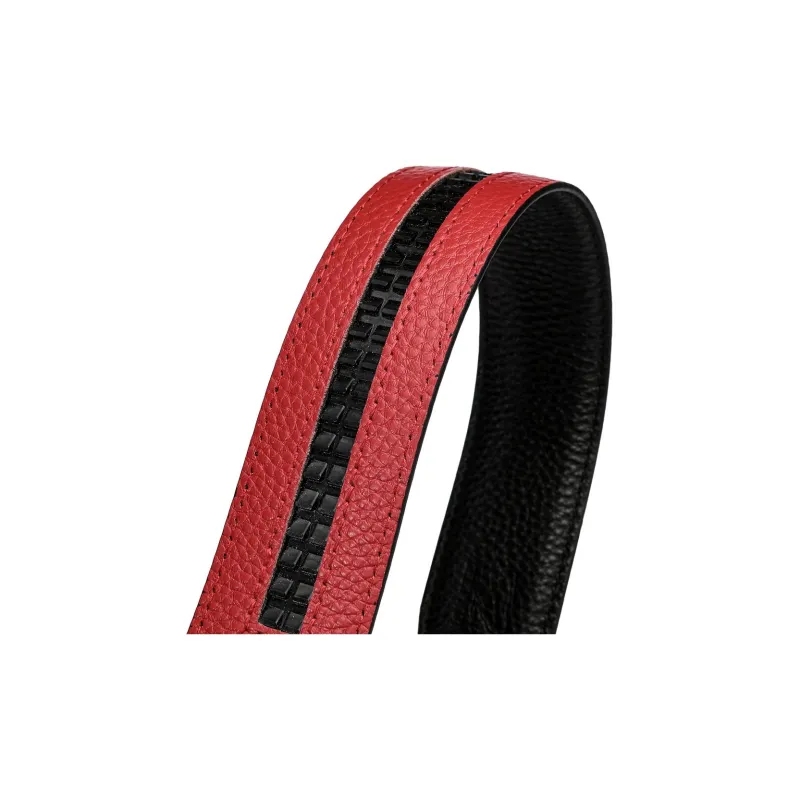 SEPTWOLVES Automatic Buckle Business Durable Leather Belts Men's Width 3.5CM-1