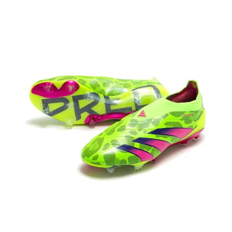 Predator Elite Adidas Fg 'Player Pack - Solar Green'-4