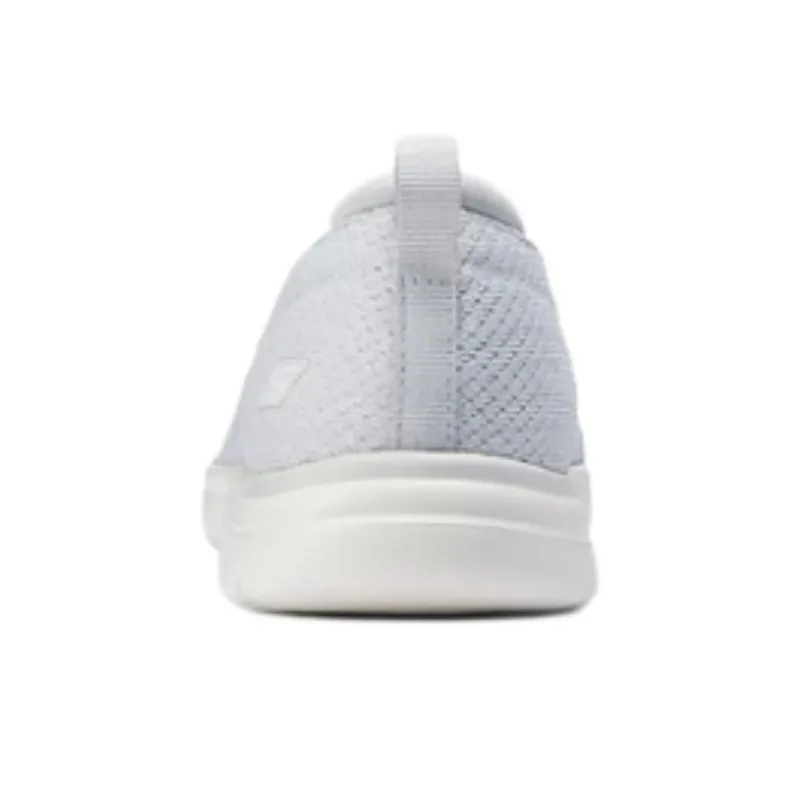Skechers On The GO Fle Shock Absorbers With Slip Resistant Features Low Top Casual Shoes Women's Light Gray-3
