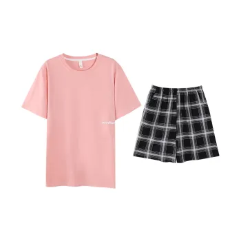 CHUDUAN SS24 Pajama Set Men's Pink