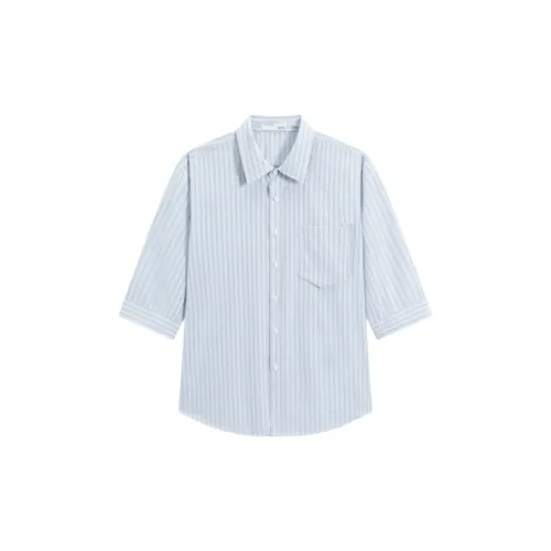 GXG Shirts Men Blue Stripes