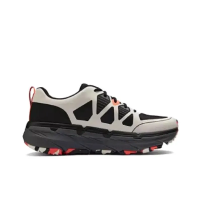 Skechers Wear Resistant Low Top Hiking Shoes Women's Black White-1