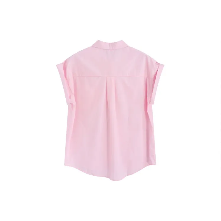 Garbege Shirts Women's Pink-1