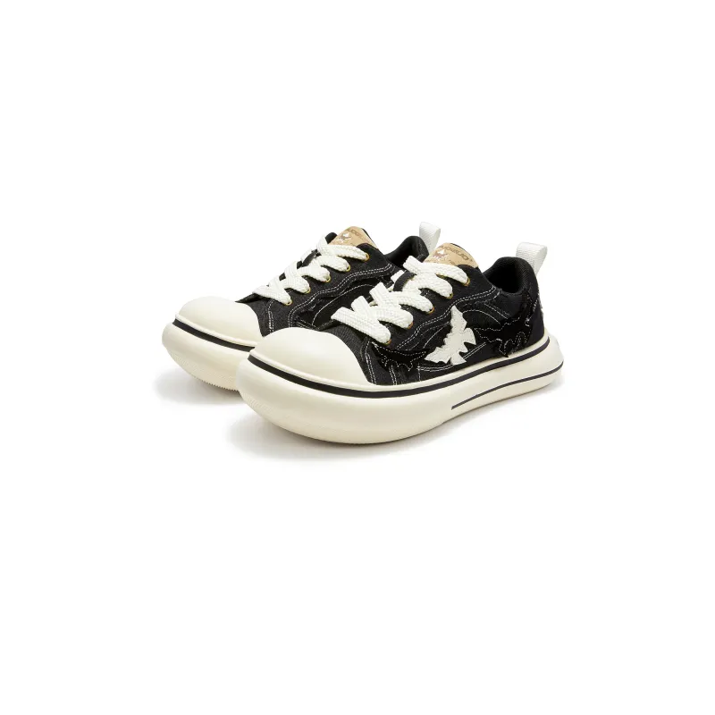SENGUOGUO Height Increasing Wear-Resistant Breathable Low-Top Canvas Shoes Unisex-1
