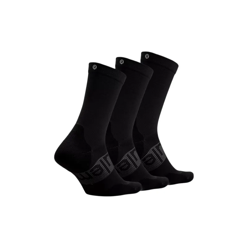 Lululemon Mid Calf Socks Men's 3 Pack-3