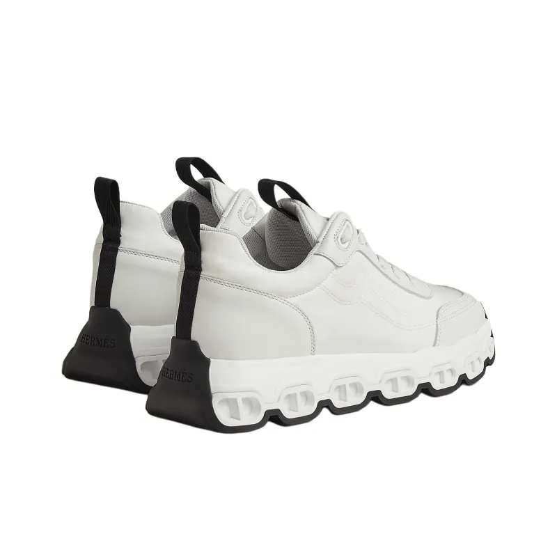 HERMES Chaine D'Ancre Impulse Low-Top Casual Shoes Women's White-2