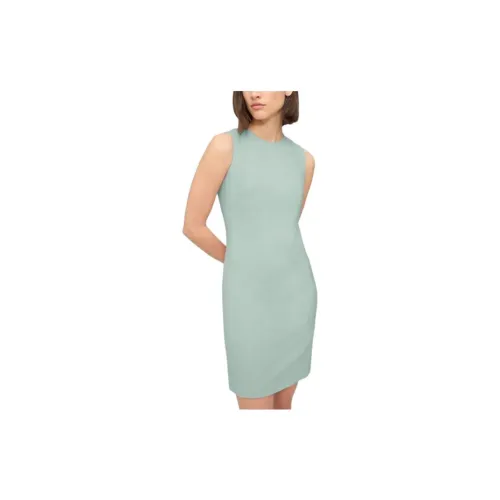 THEORY Sleeveless Dresses Women's Turquoise