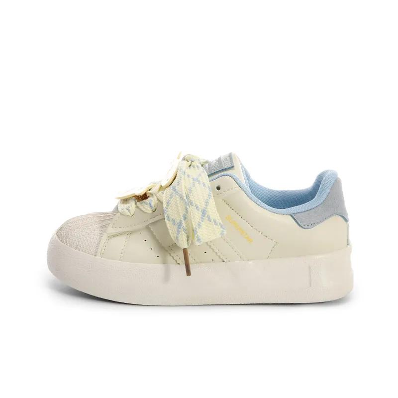 Lovely You Low-Top Skateboard Shoes Women's Yellow-5
