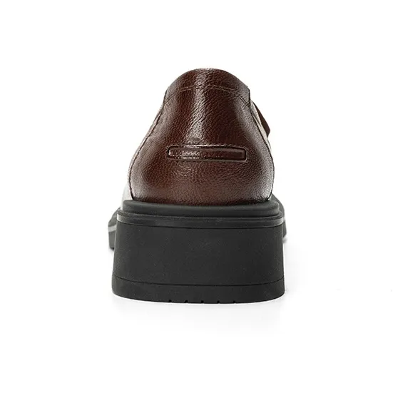 Q.VONTON Loafers Women's Coffee-5