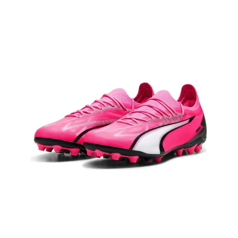 PUMA Ultra Ultimate Mg Football Shoes 'Pink White'-3