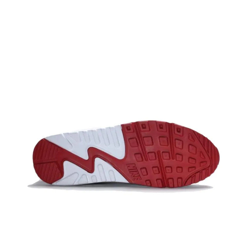 Nike Air Max 90 Essential Gym Red White Black White-4