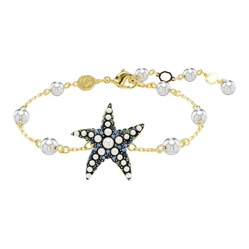 Swarovski Crystal Bracelets Women's Gold-0