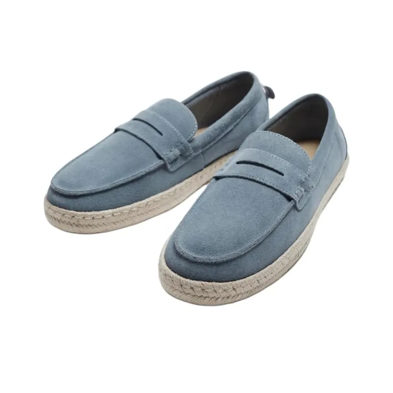 ZARA Loafers Men Light Blue-1