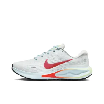 Nike Journey Run Summit White Glacier Blue Barely Volt Bright Crimson Women's