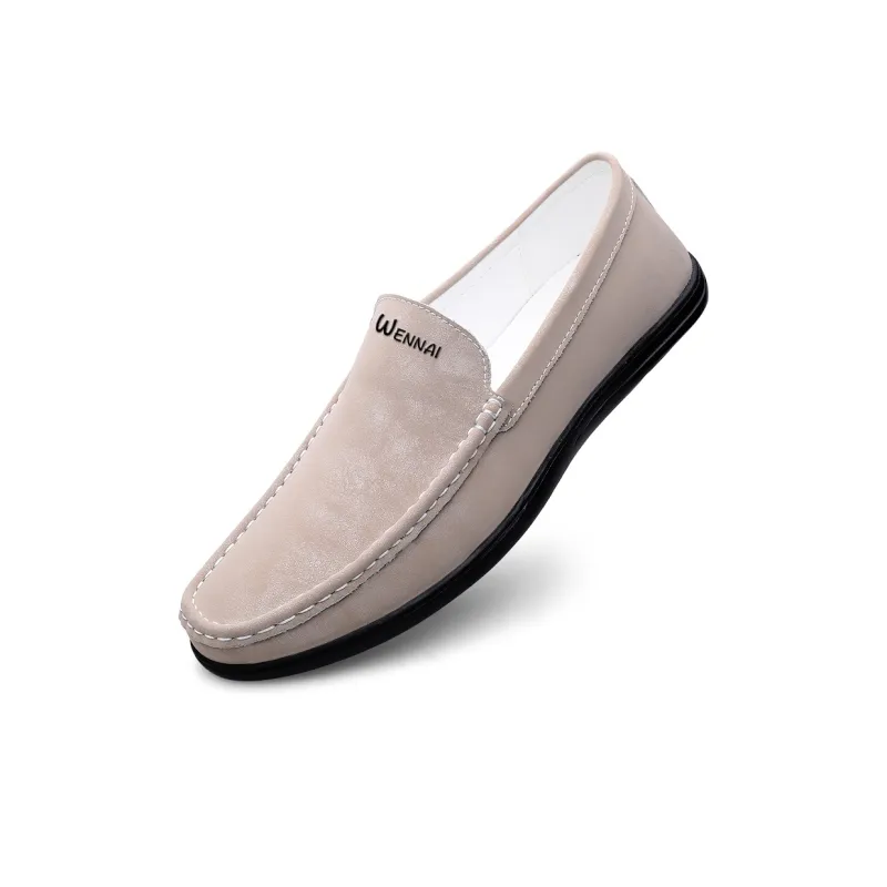 Wen Nai Casual Shoes Men's Ecru-2