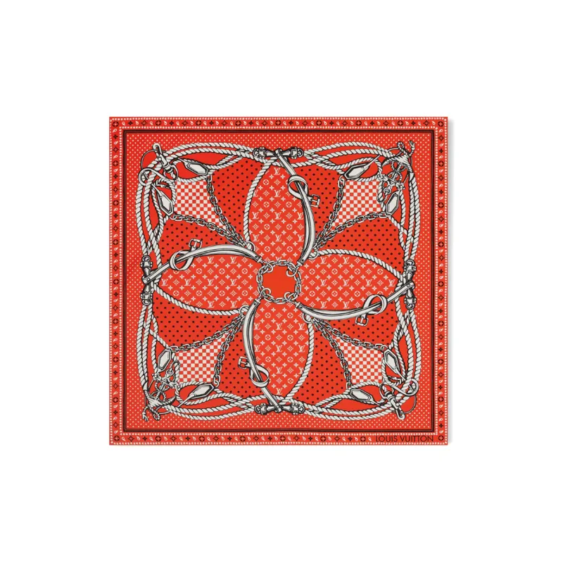 LOUIS VUITTON M79802 Sailor Bandana Square 70-0