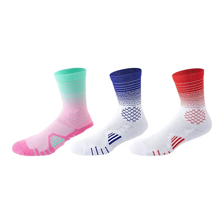 MANCHU Basketball Socks Men's 3 Pack-10