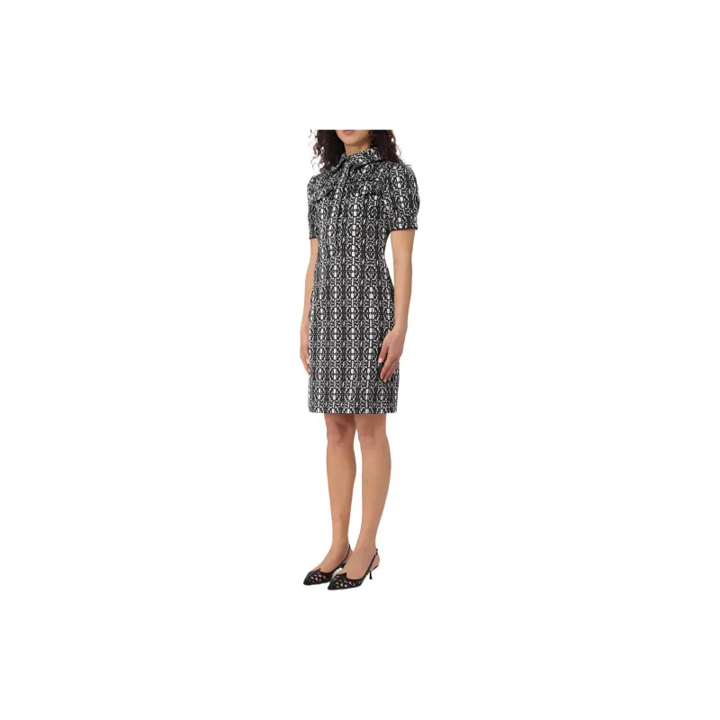 MaxMara Cesy Monogram jacquard Dress-3