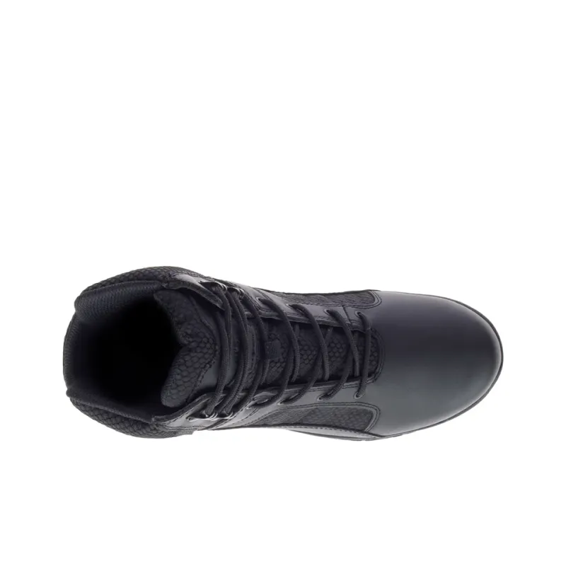 BATES Vibram Cushioned Slip-Resistant Breathable High-Top Outdoor Shoes Unisex Black-4