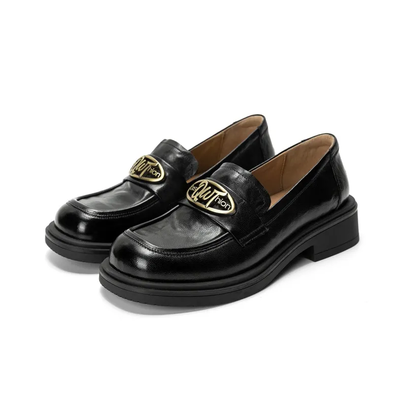Q.VONTON Loafers Women's Black-3