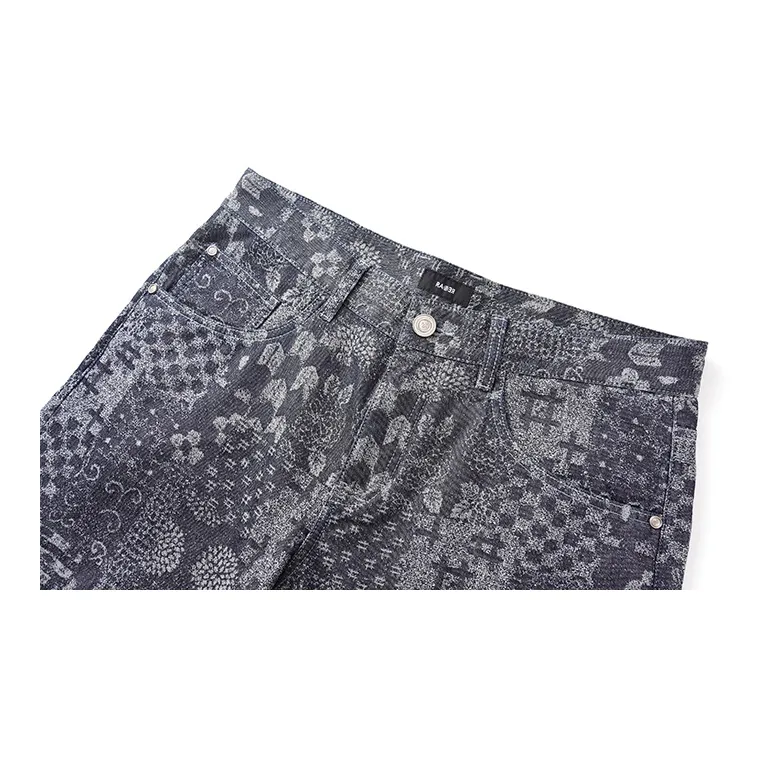 RARE Casual Shorts Men's Denim Blue-3