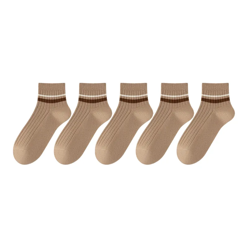 XXLLG Short Socks Women's 5 Pack-9