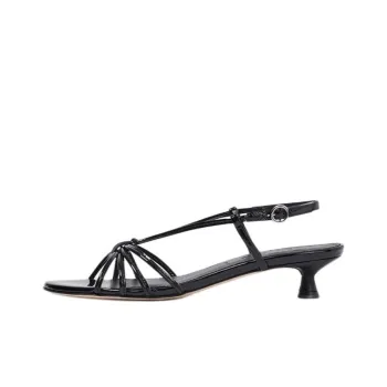 Aeyde Rhonda Strap Sandals 3.5cm Women's Black