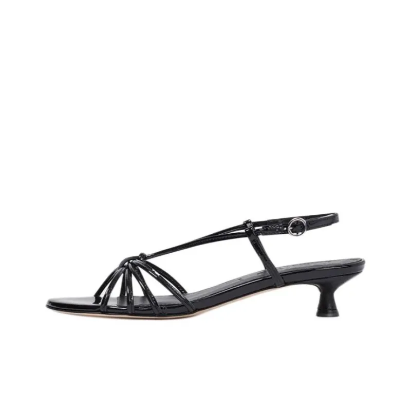 Aeyde Rhonda Strap Sandals 3.5cm Women's Black-0
