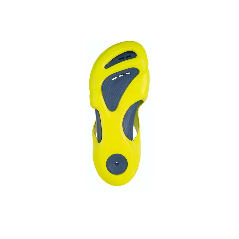 DECATHLON Wrap toe Slippers Unisex Yellow-5