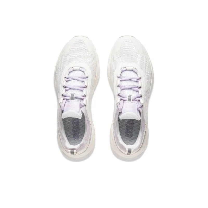 LiNing EasyFit Fle Low Top Casual Running Shoes Women's White Purple-3