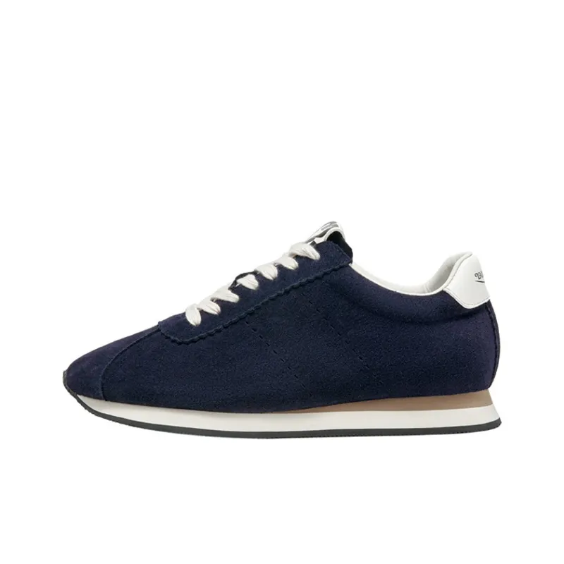 SHOESZOOO Low Top Casual Shoes Women's Navy Blue-0