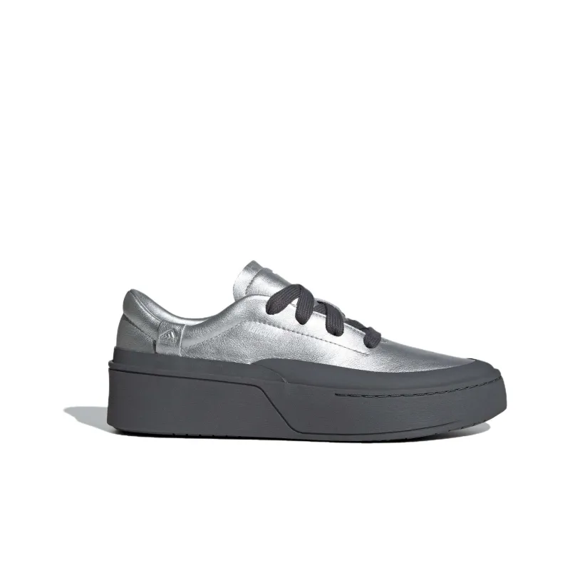 Adidas Labcourt Trainers Anti Slip Wear Resistant Low Top Skateboard Shoes Unisex Silver Gray-1