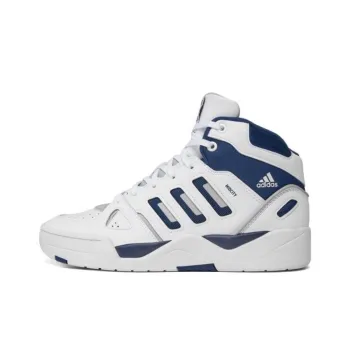 Adidas Midcity High Top Skateboard Shoes Men's White Blue