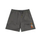 Dark Gray Volcano Cute Ghost Shorts