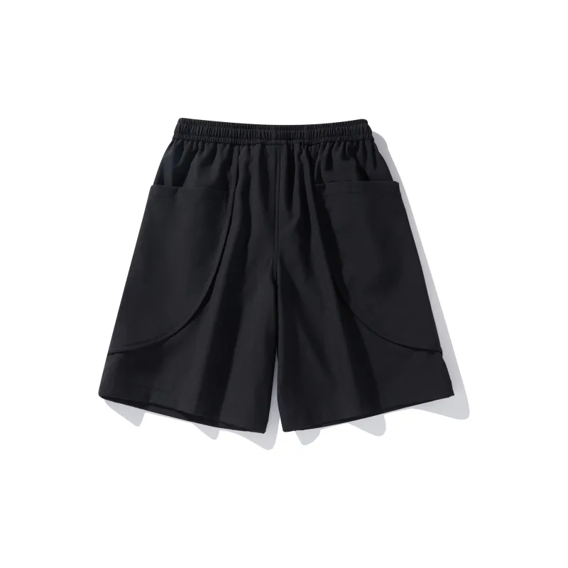 PAKA Casual Shorts Unisex Black-1