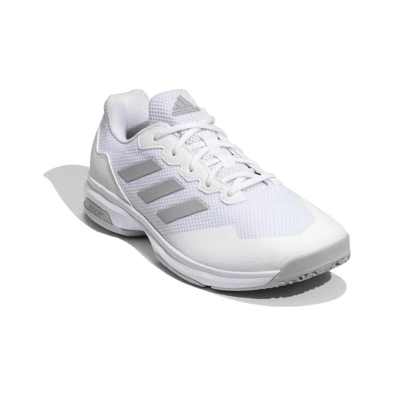 Adidas GameCourt Abrasion Resistant Breathable Low Top Tennis Shoes Unisex White-3