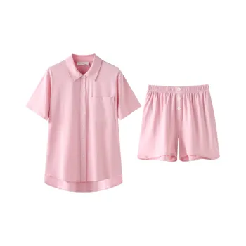 Meonsill Pajama Set Women's Pink