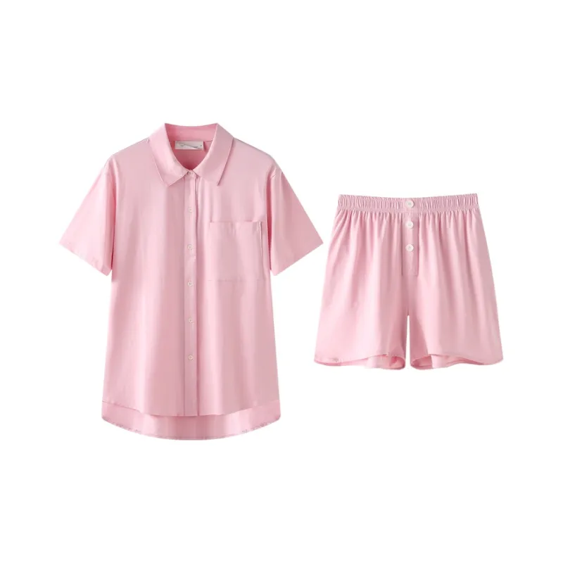 Meonsill Pajama Set Women's Pink-0