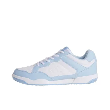 DECATHLON Cushioning Wear-Resistant Low-Top Badminton Shoes Women's Blue White