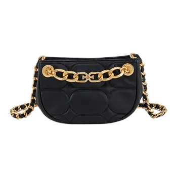 SAM EDELMAN Sheepskin Handbag Shoulder Bag Small Size Women's Black
