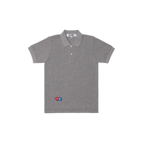 CDG Play Polo Shirts Women's Gray