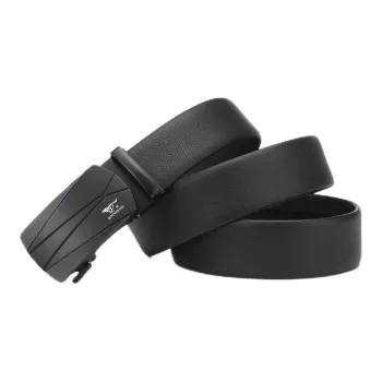 SEPTWOLVES Genuine Leather Automatic Buckle-Suitable For Young And Middle-Aged Businessmen Leather Belts Men's