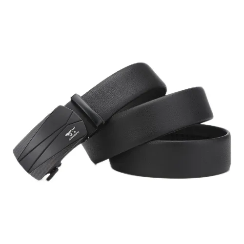 SEPTWOLVES Genuine Leather Automatic Buckle Suitable For Young And Middle Aged Businessmen Leather Belts Men's