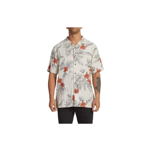 RVCA Shirts Men Bone