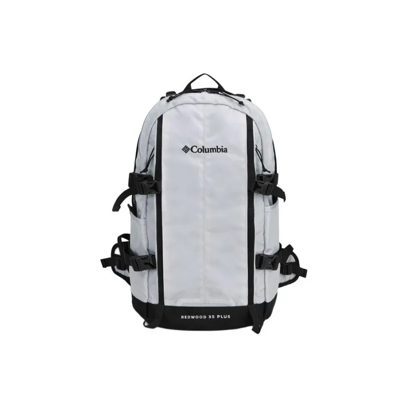 Columbia Nylon Outdoor Hiking Bag Backpack Unisex Silver White-0