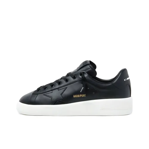 Golden Goose Purestar Stylish Skateboarding Shoes Women's Black