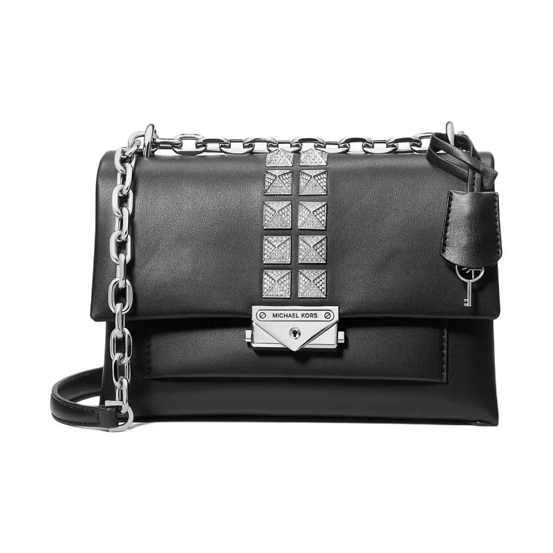 MICHAEL KORS Cece Polyurethane Crossbody Bag Shoulder Bag Women's Black-0