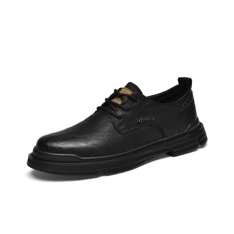 Wen Nai Casual Shoes Men's Black-1