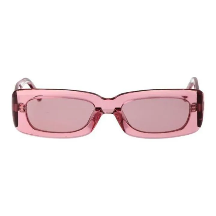 The Attico Rectangular Sunglasses Women's Pink-1