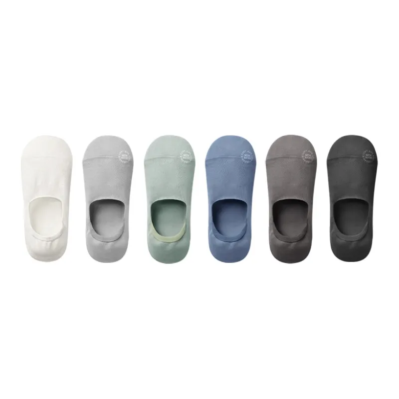 B&C.Room No Show Socks Men's 6 Pack-25